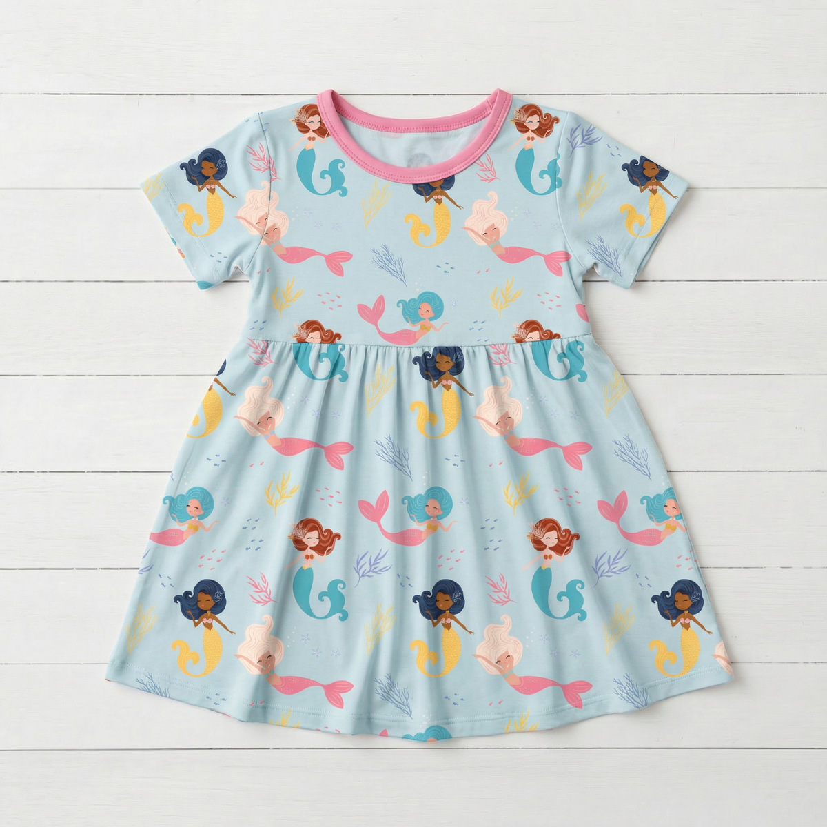 Coral Cuties S/s Dress