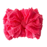 Coral | Signature Ruffled Baby Headband