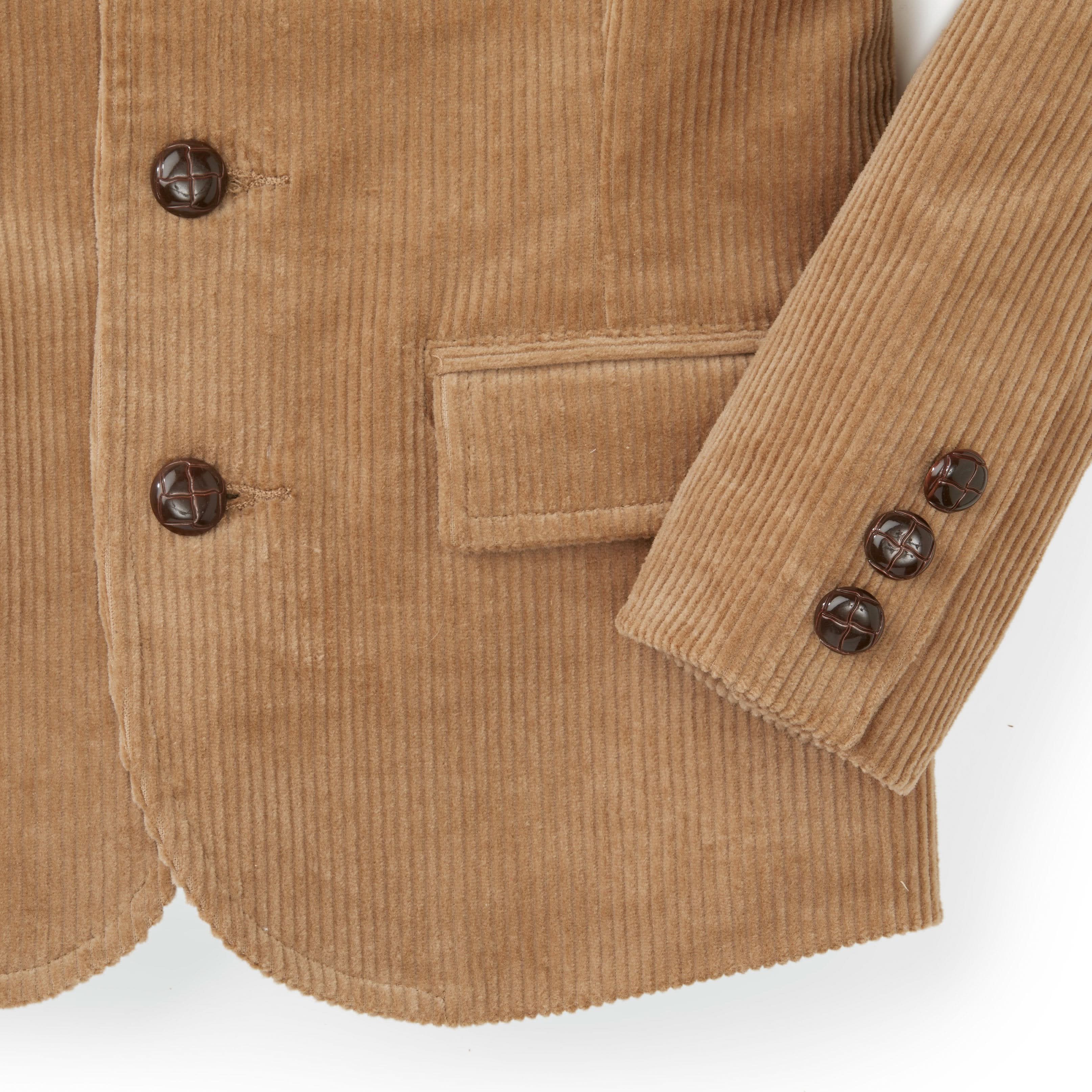 Corduroy Blazer With Elbow Patches