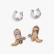 Cosmic Cowgirl Earring Stud Set Of 2