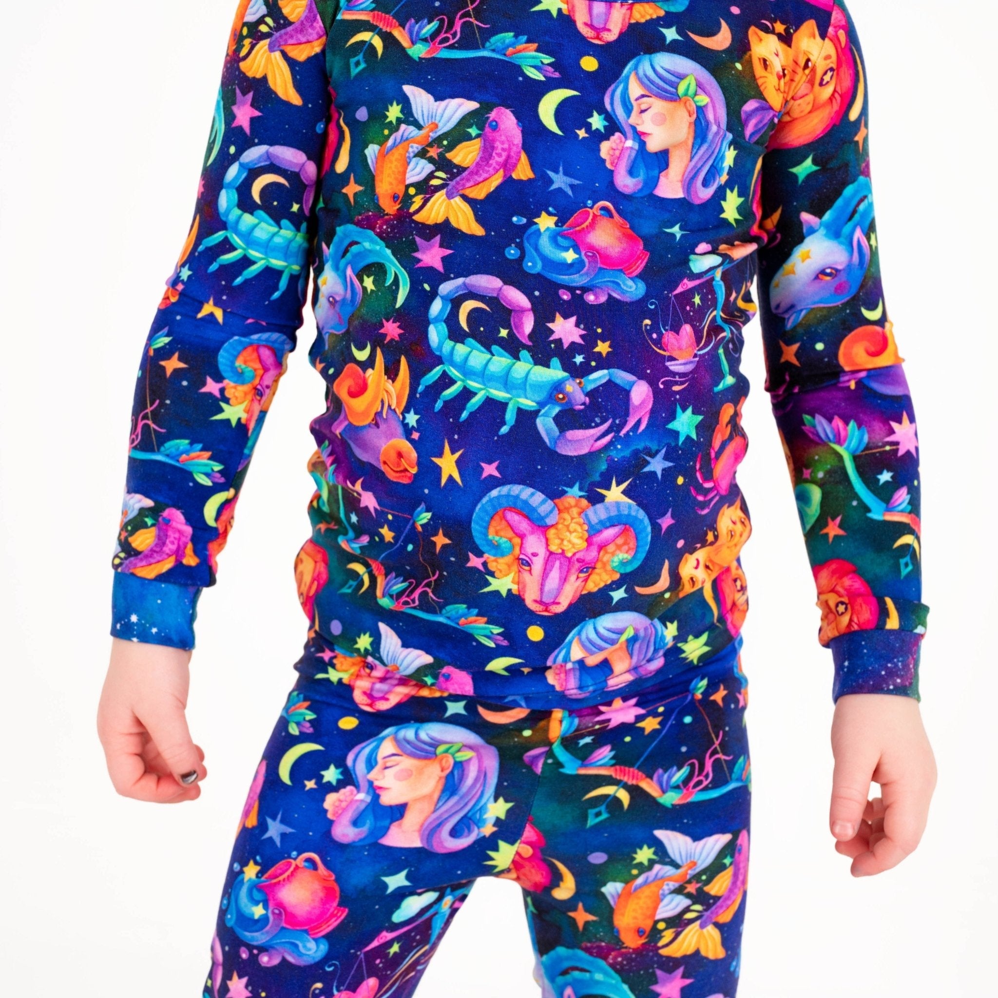Cosmic Cuddles Zodiac Long Sleeve Pj's