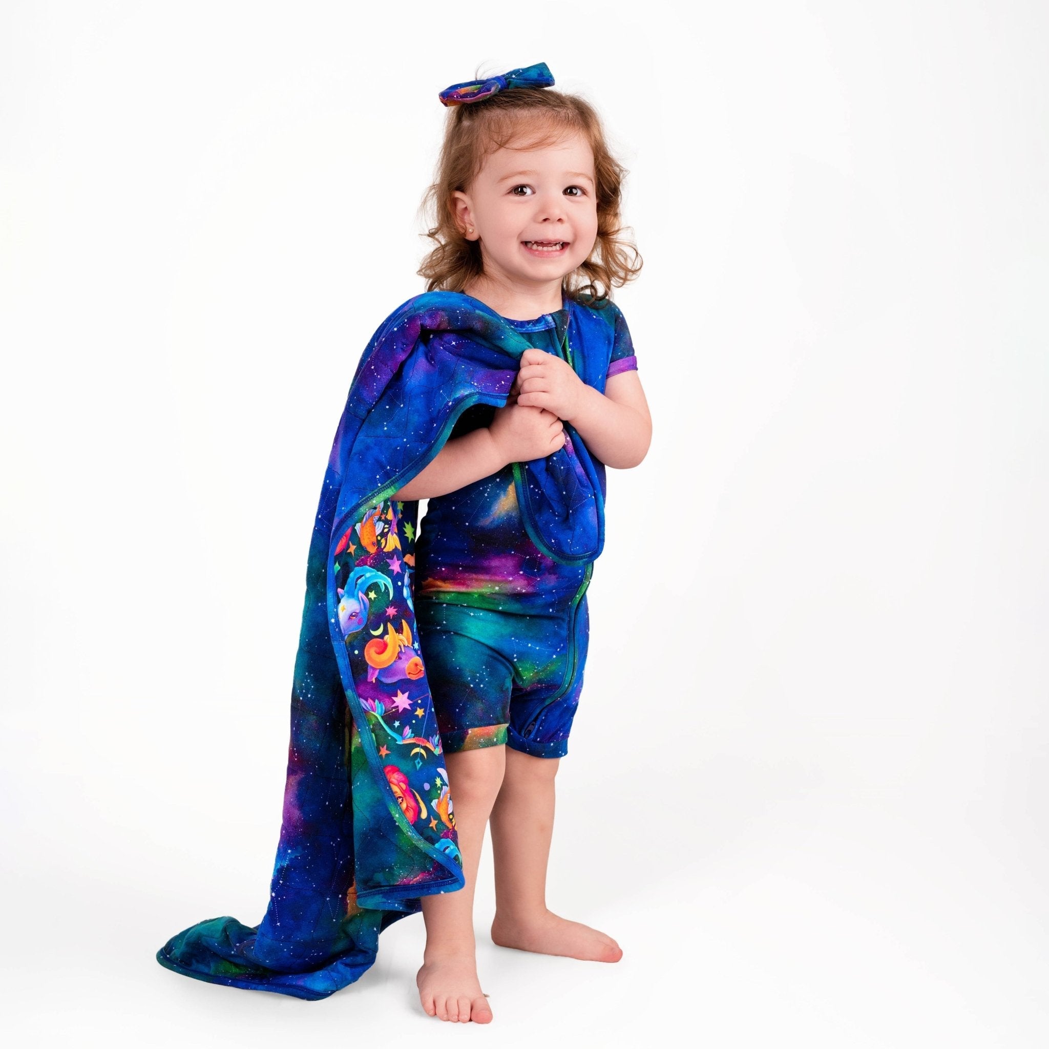 Cosmic Cuddles Zodiac Mini Quilted Blanket