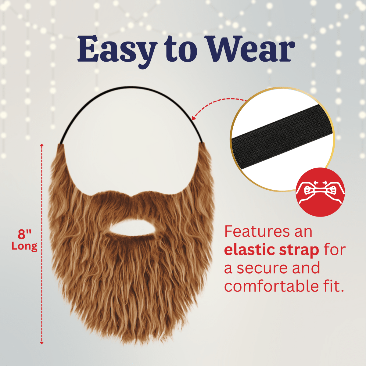 Costume Beard And Mustache