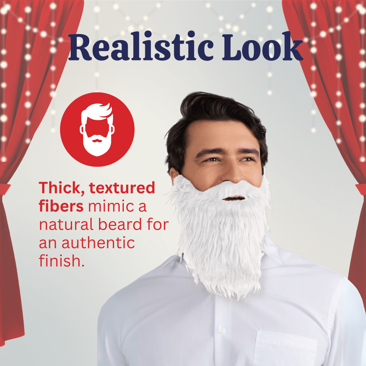 Costume Beard And Mustache