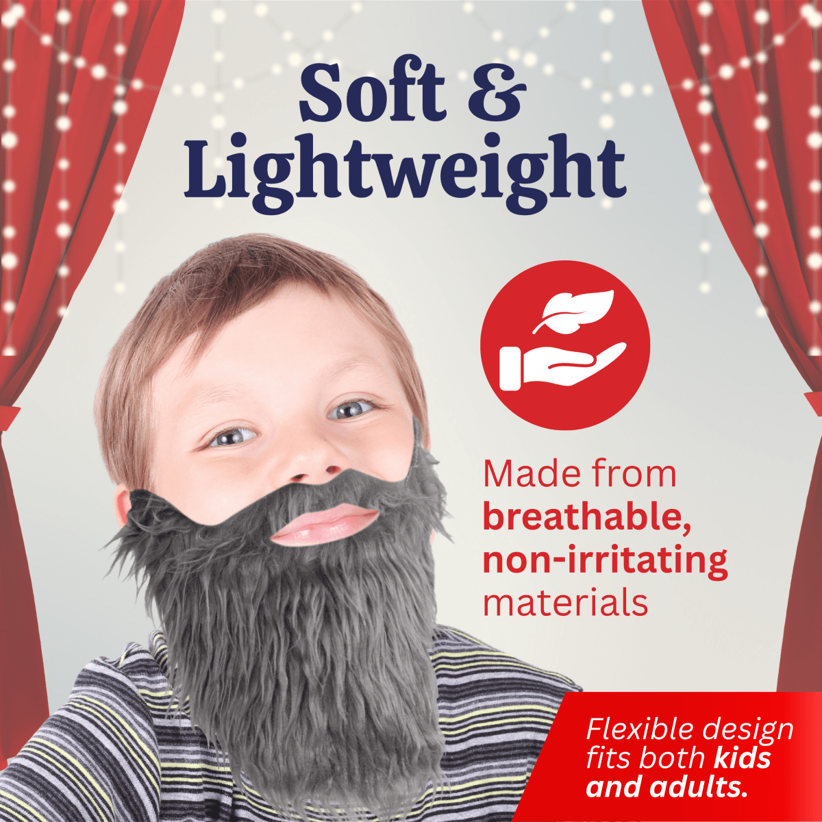 Costume Beard And Mustache