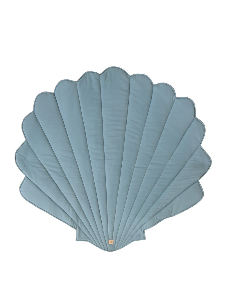 Linen Eye Of The Sea Shell Mat