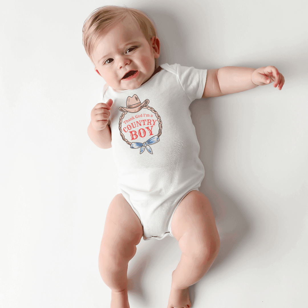 Country Boy Baby Gift Bundle Complete Newborn Outfit