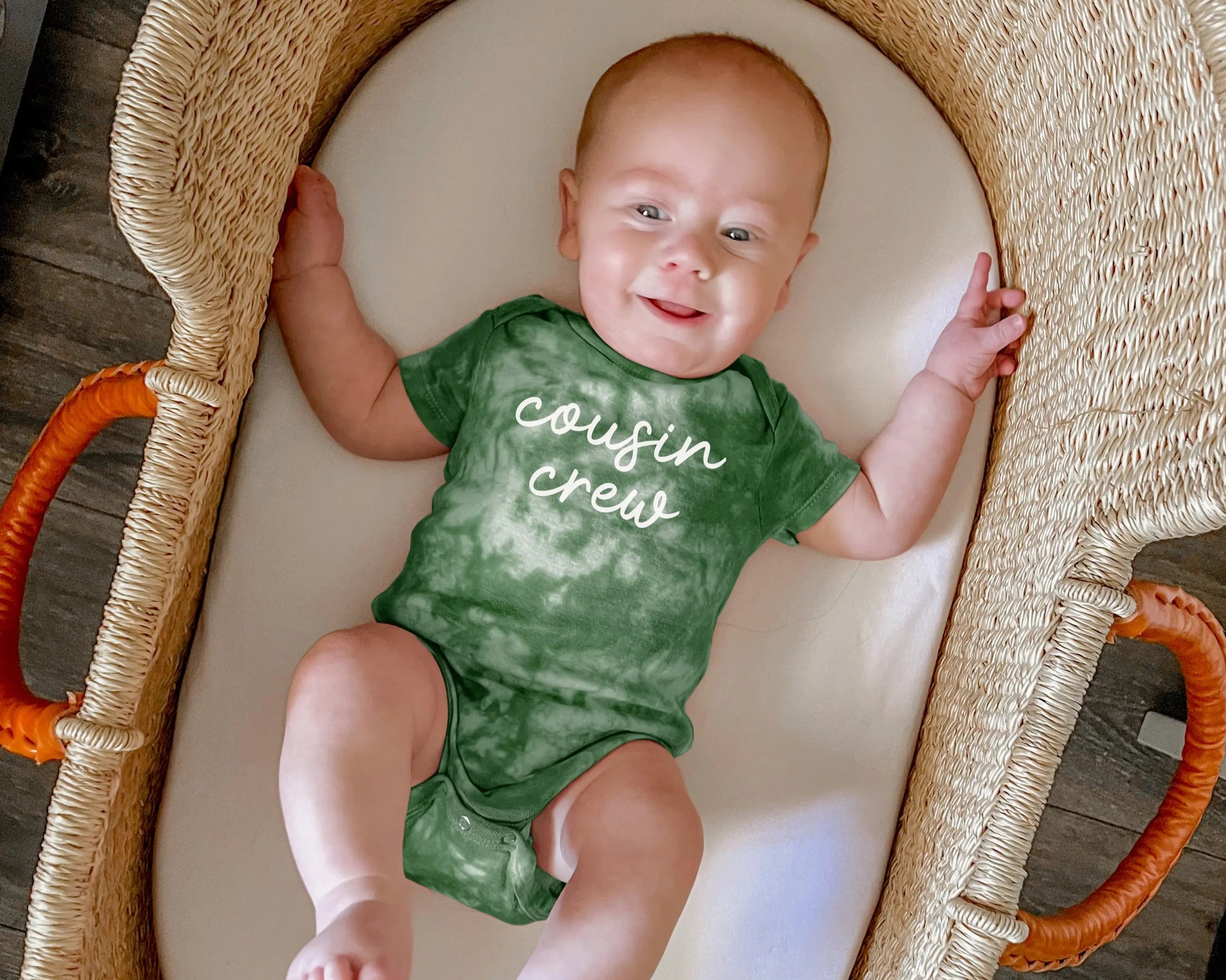 Custom Cousin Crew Tie Dye Tees And Bodysuits