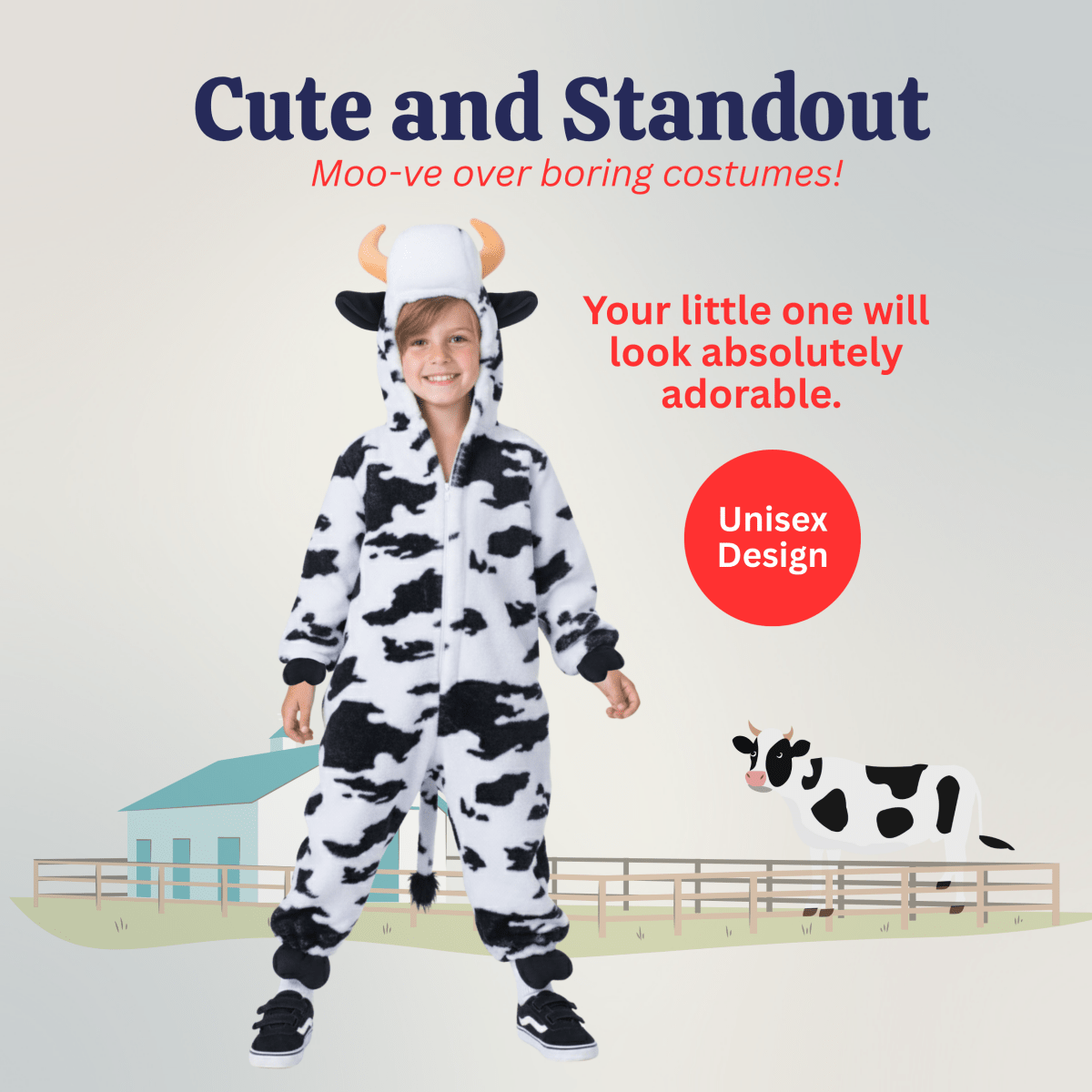 Cow Costume - Toddlers
