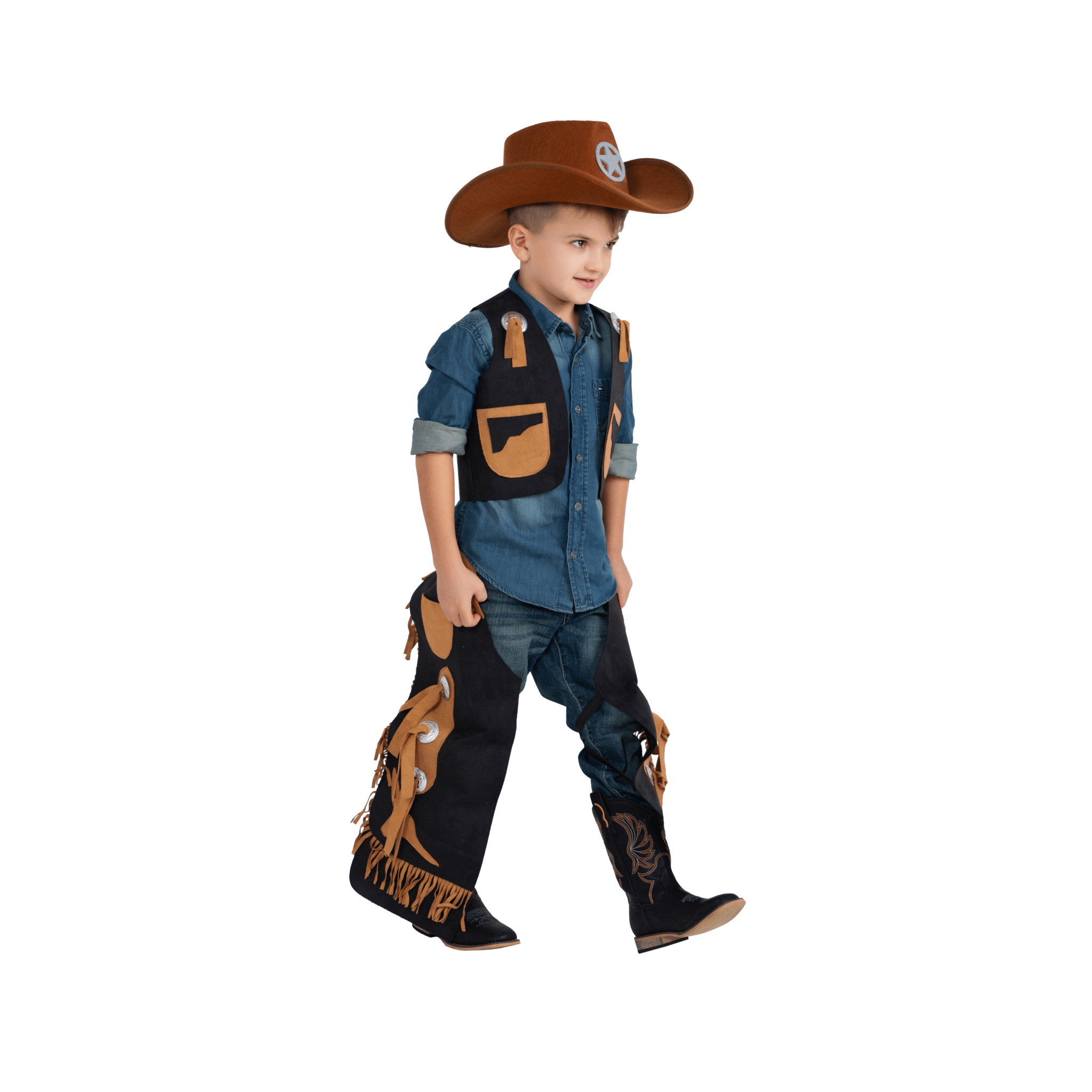 Cowboy Chaps And Vest