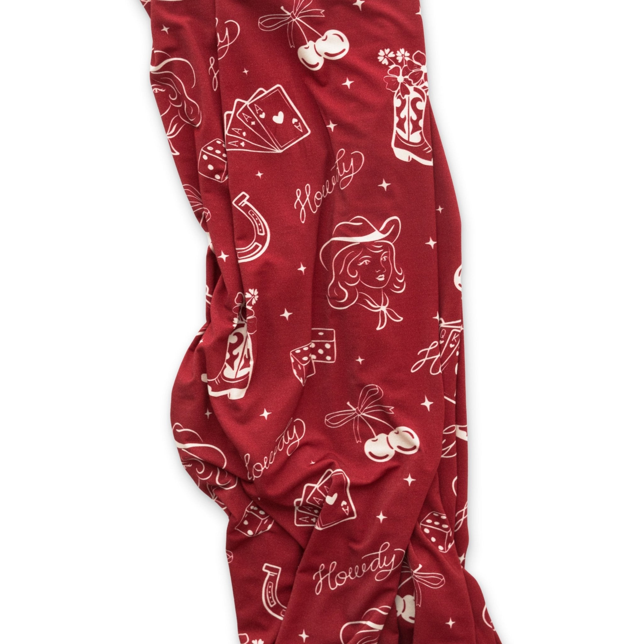 Cowgirl Stretch Swaddle Blanket