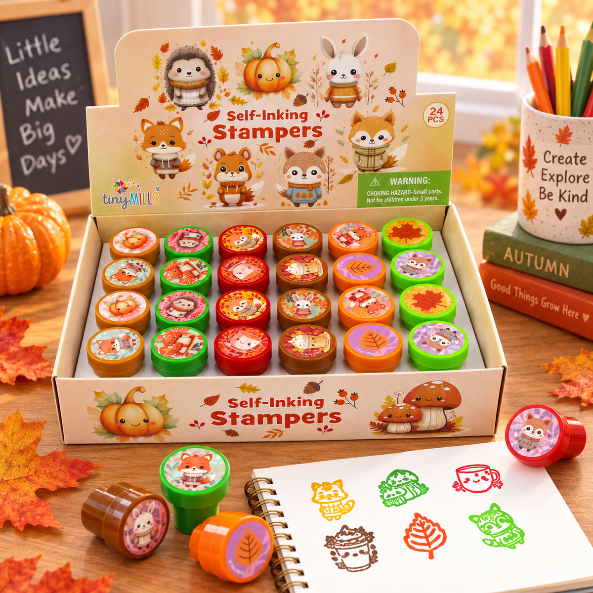 Cozy Autumn Animal Stampers