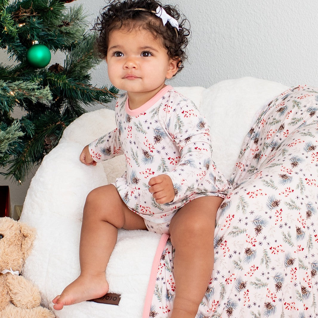 Cozy Pines Bodysuit Dress