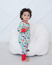 Crackling Christmas Convertible Coverall