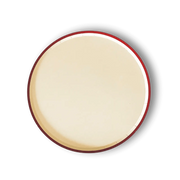 Cream & Red Large Plate
