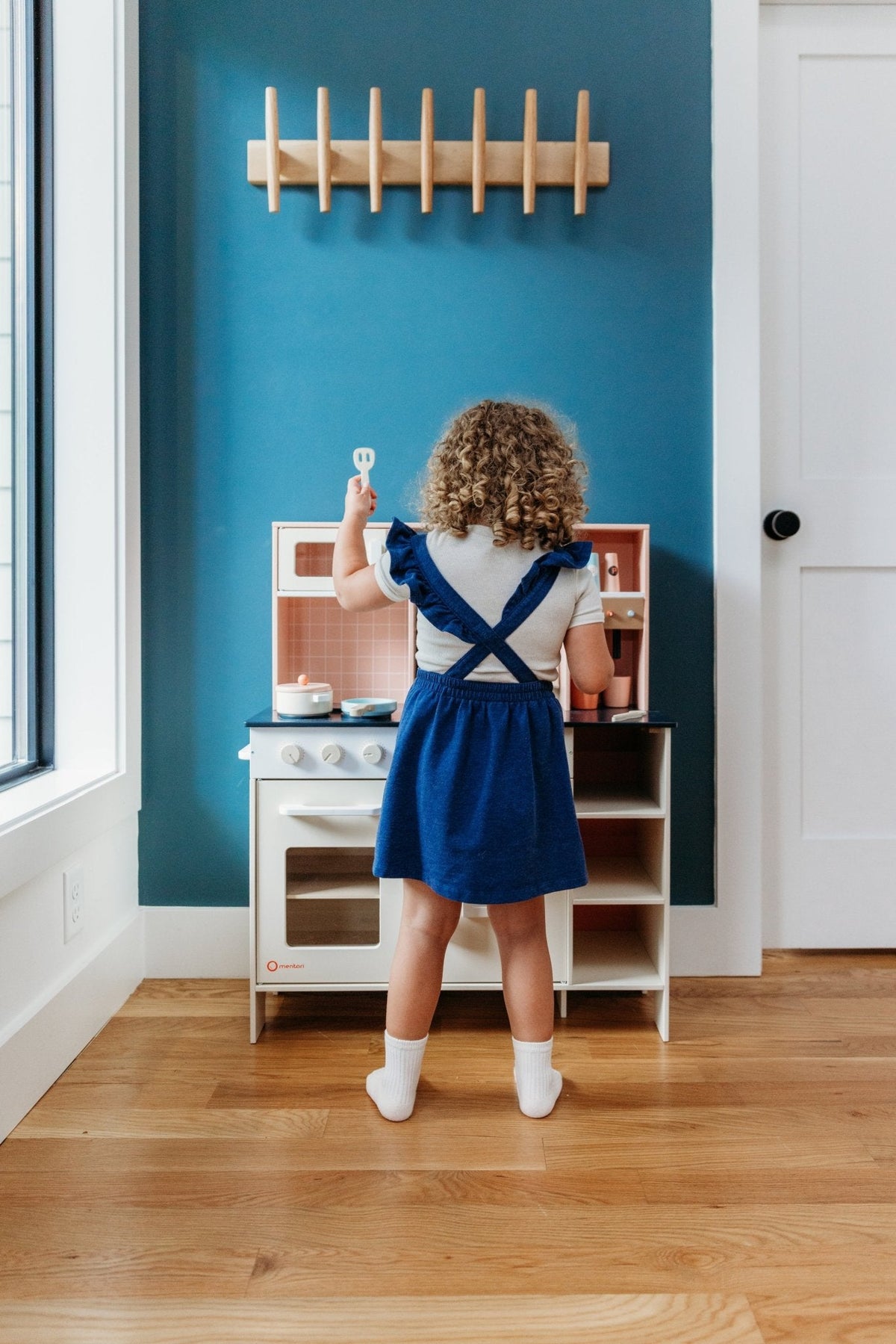 Cream Play Kitchen