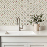 Kacie Wallpaper By Linen And Paper Design