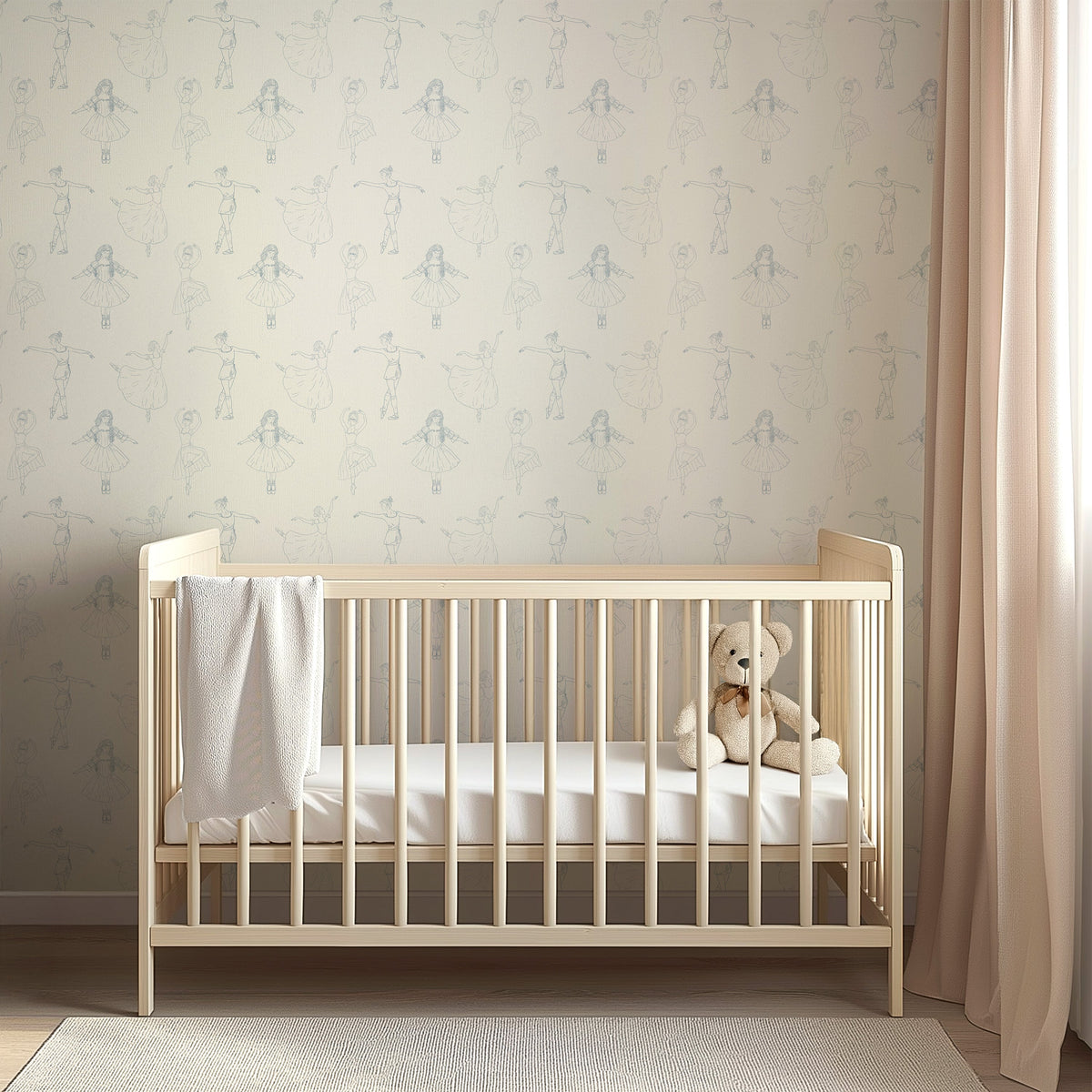 Arabella Wallpaper By Painted Hawk Design