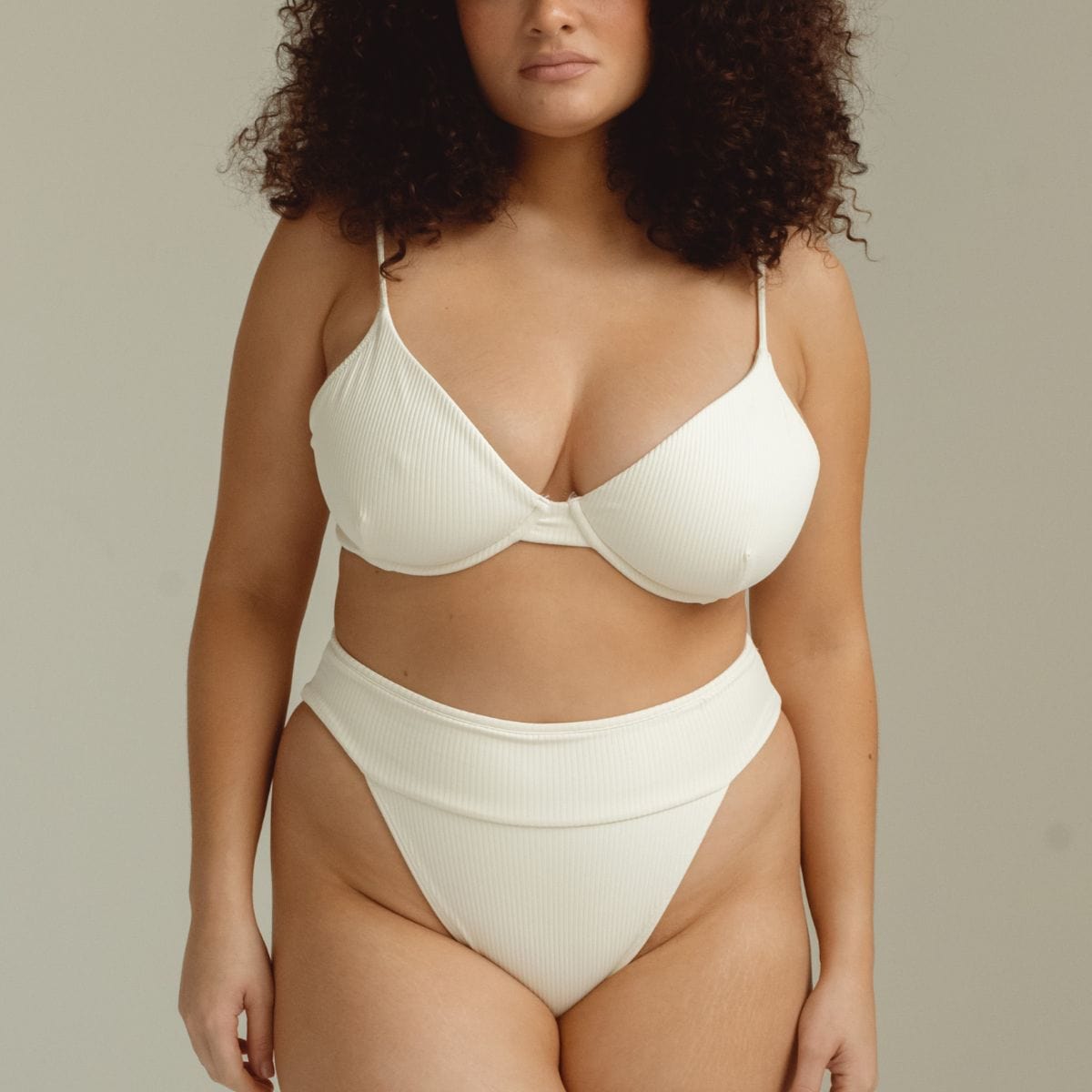 Cream Rib Tamarindo Bikini Bottom