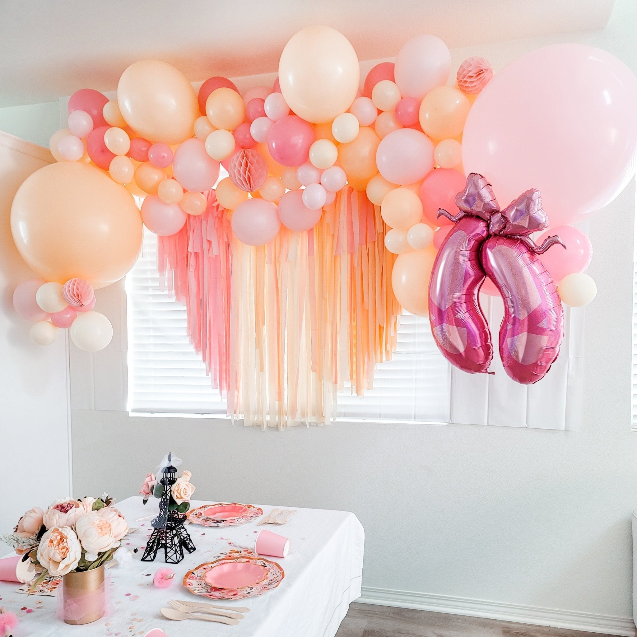 Pastel Creamsicle Balloon Garland Kit