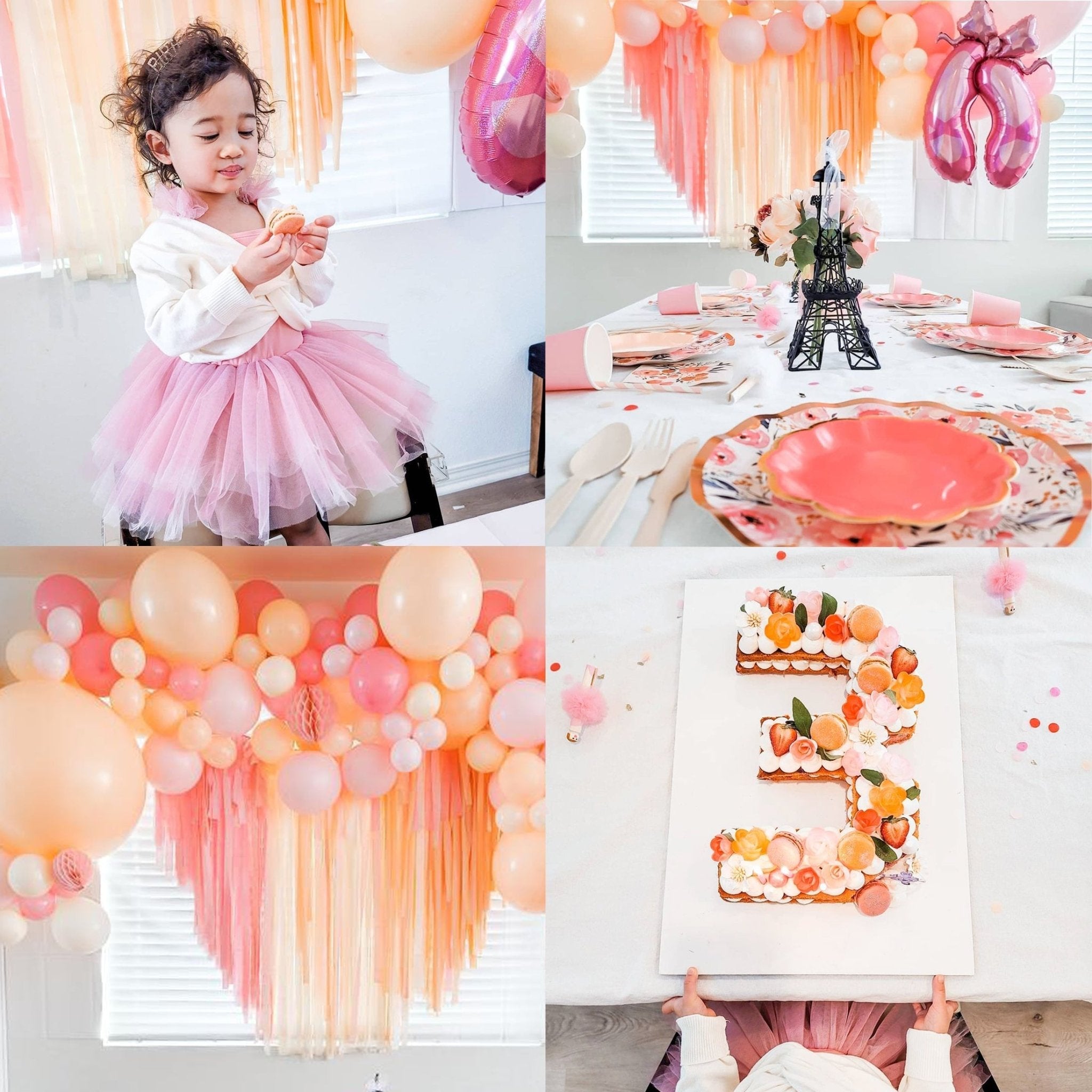 Pastel Creamsicle Balloon Garland Kit