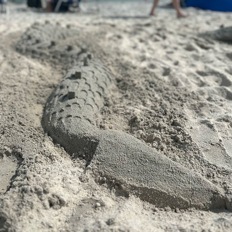 Tool Kit For Perfect Mermaids, Dolphins Or Dragons On The Beach