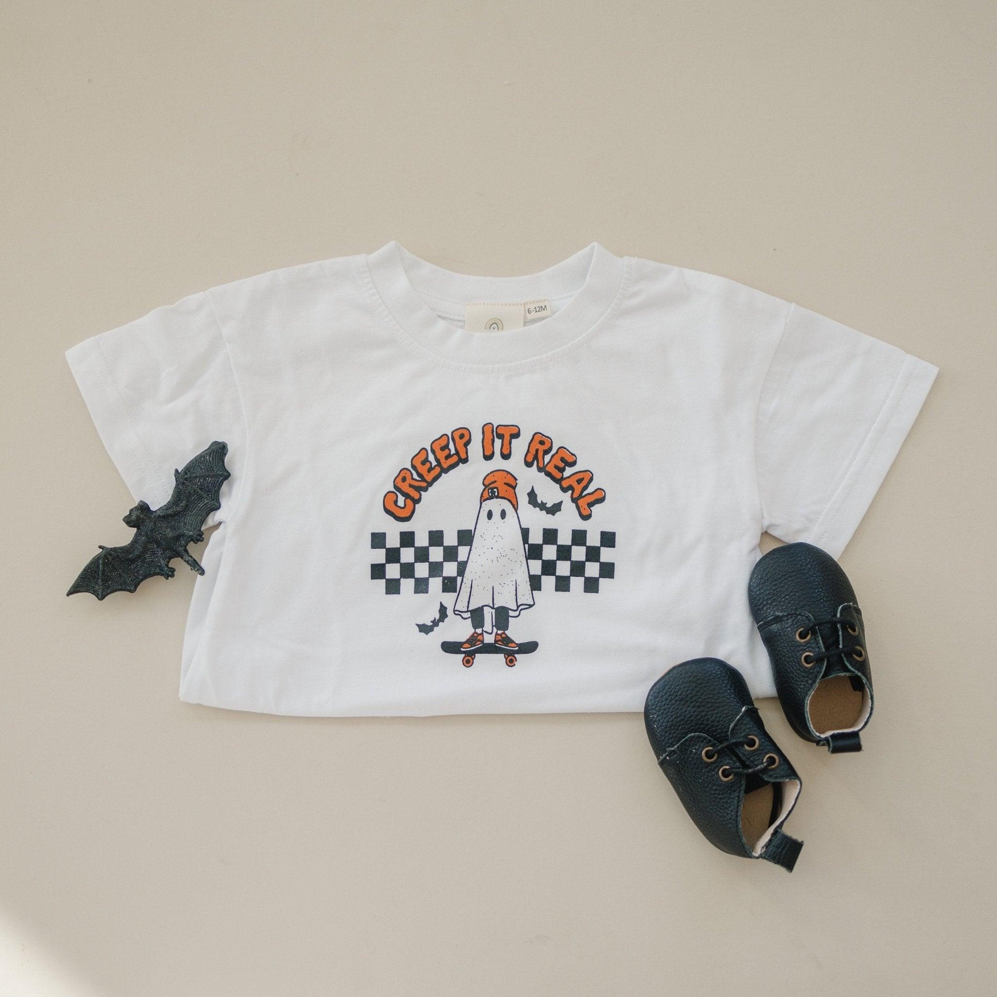 Creep It Real Organic Cotton T-shirt Romper
