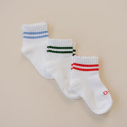 Crew Socks Striped 3 Pack
