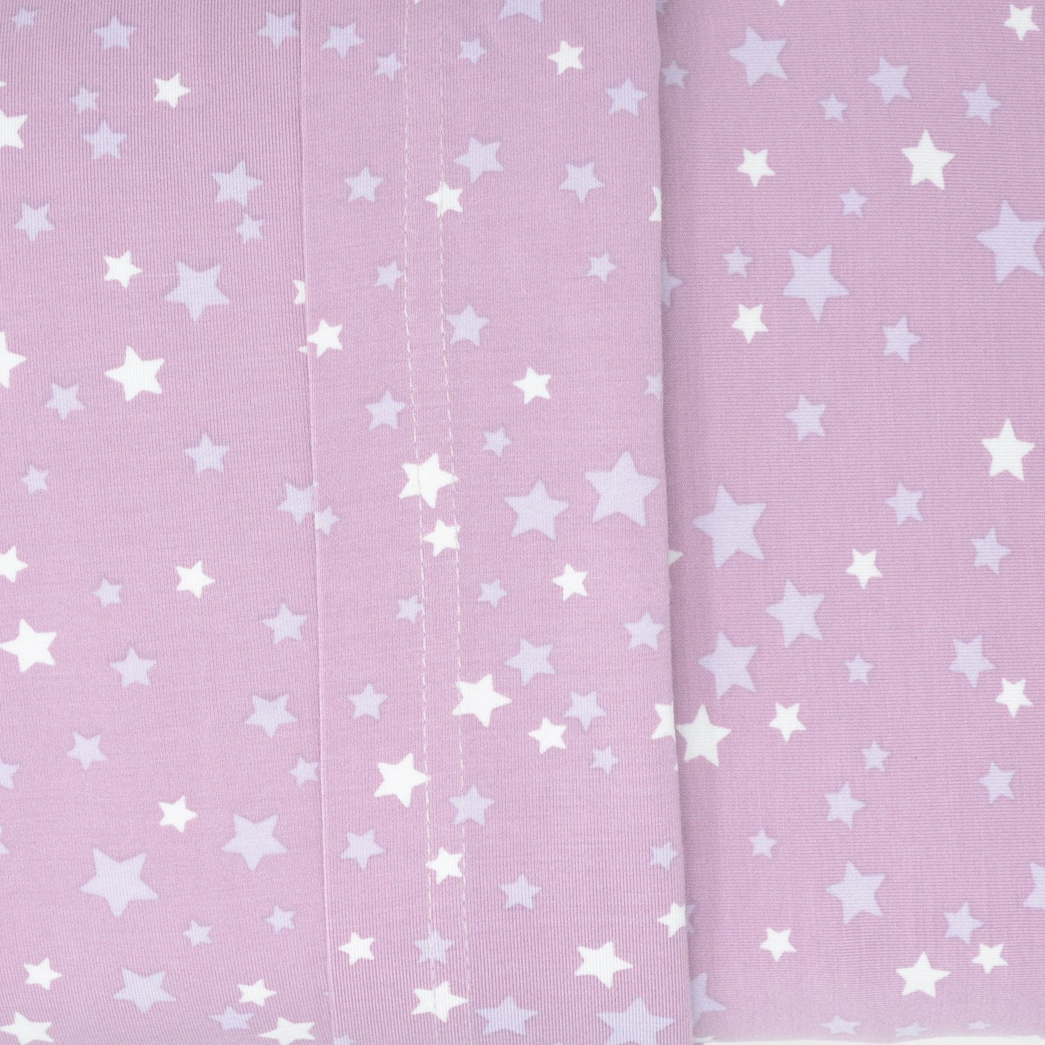 Crib Sheet - Purple Stars