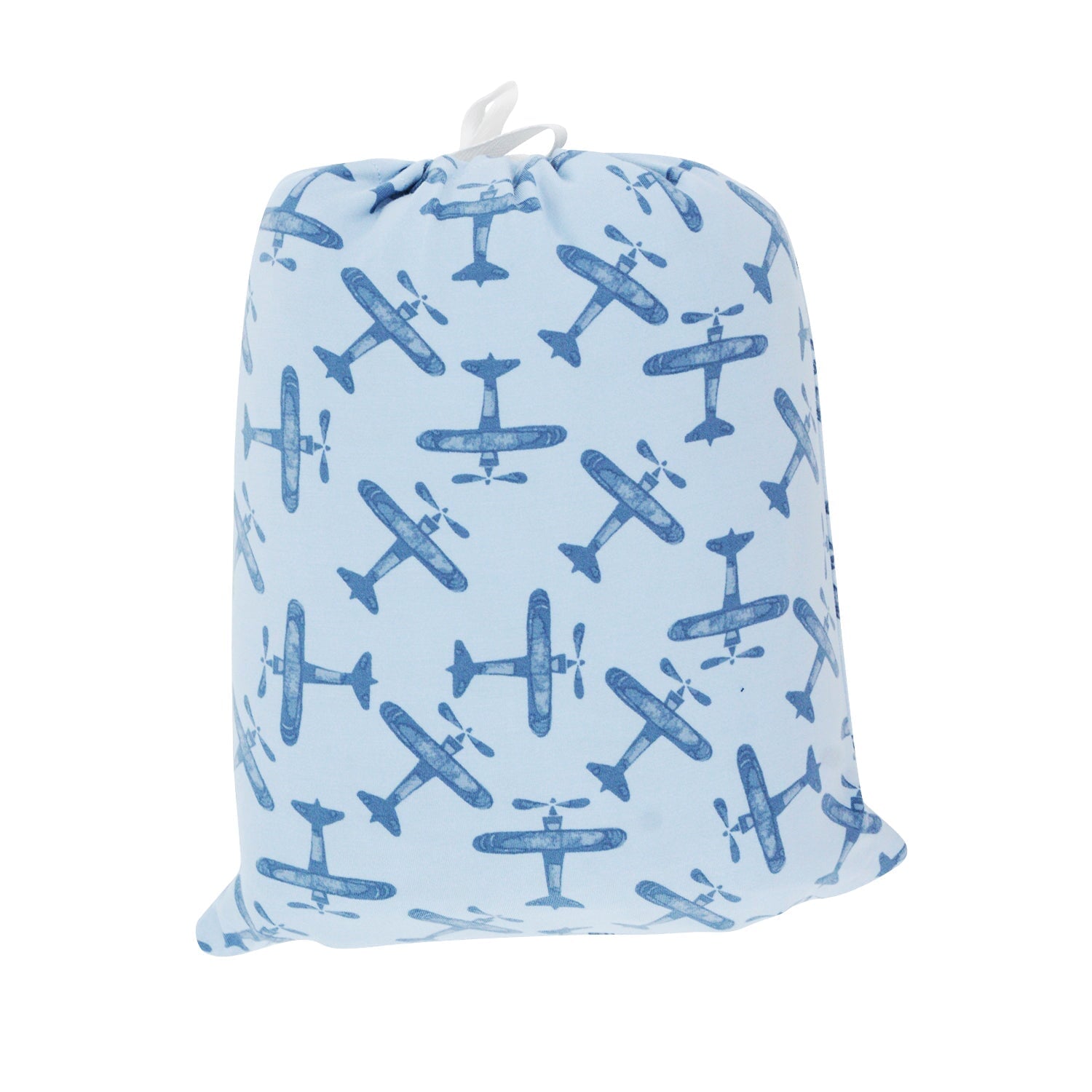 Crib Sheet - Airplane Blue