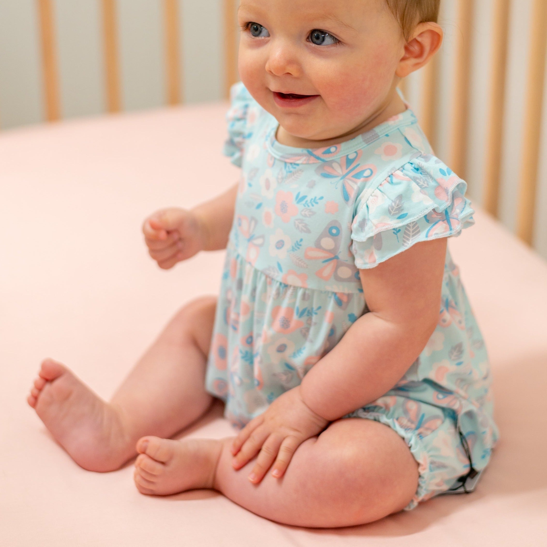 Crib Sheet - Pink Blush