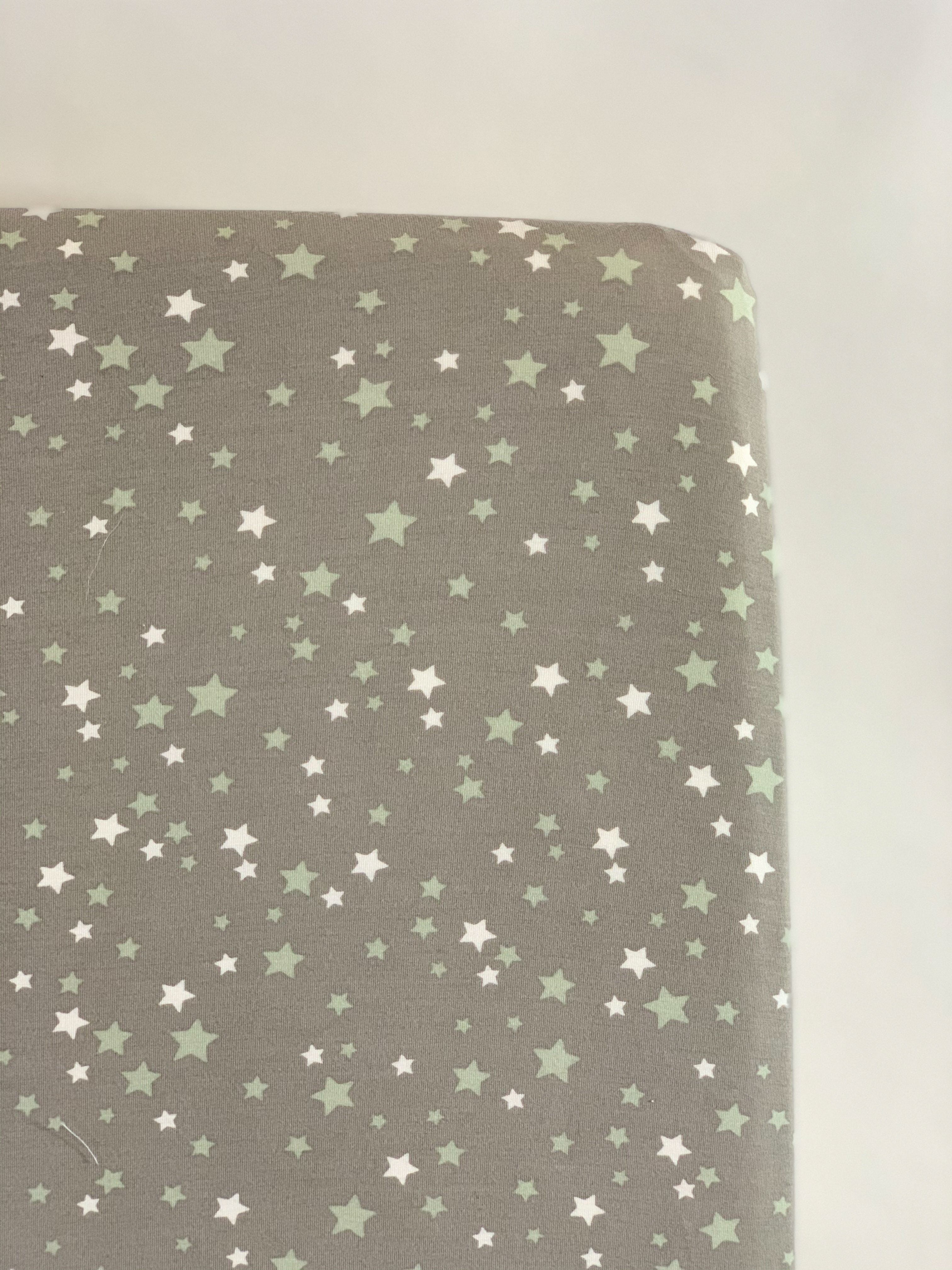 Crib Sheet - Green Stars