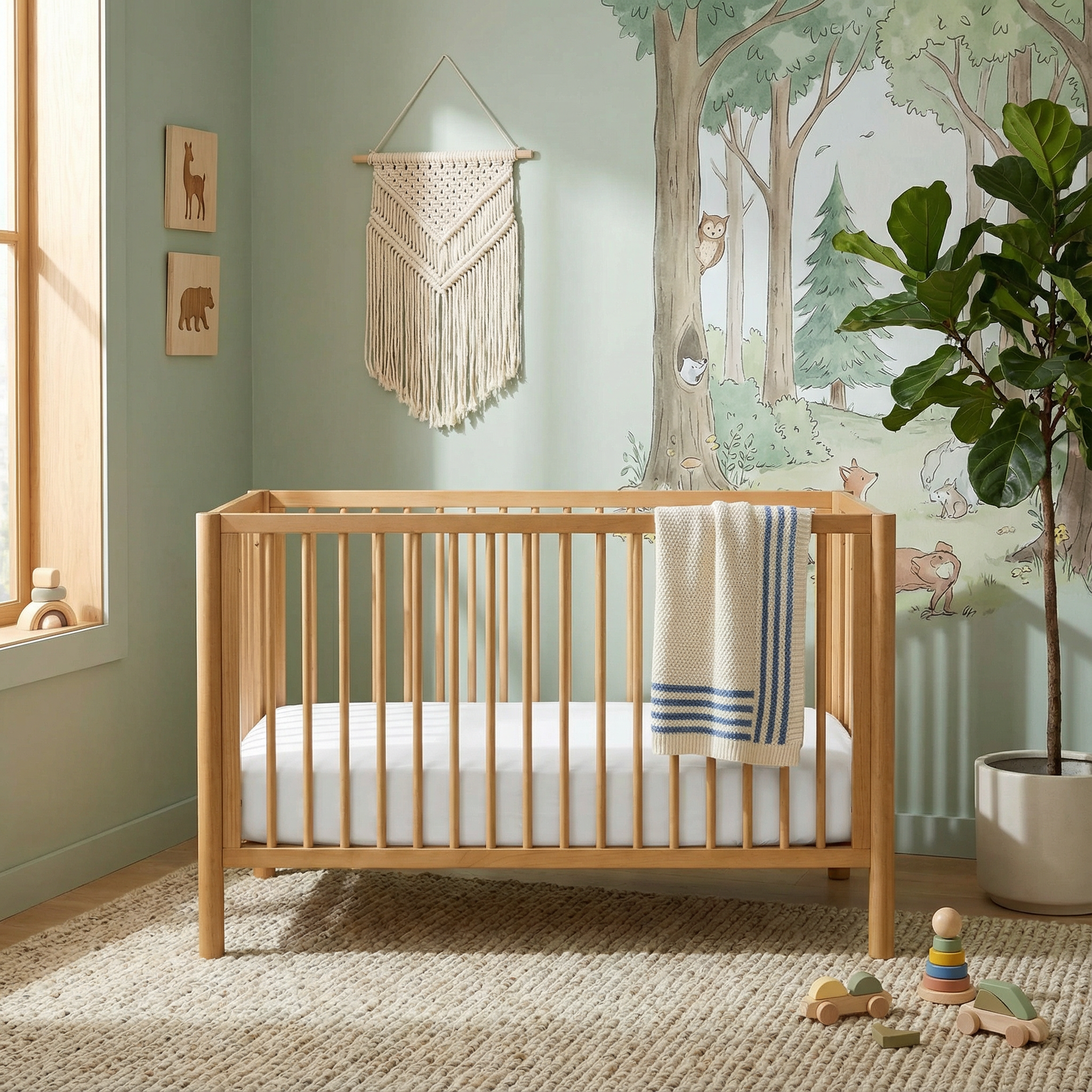 Cleanbamboo® Signature Sateen Crib & Toddler Fitted Sheet