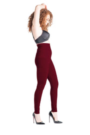 Snapback™ Postpartum Leggings - Crimson