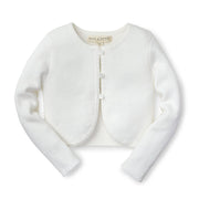 Organic Curved Hem Cardigan