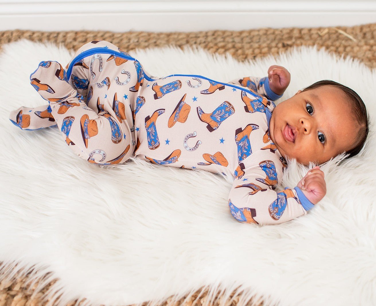 Cuddle Up Cowboy Footie