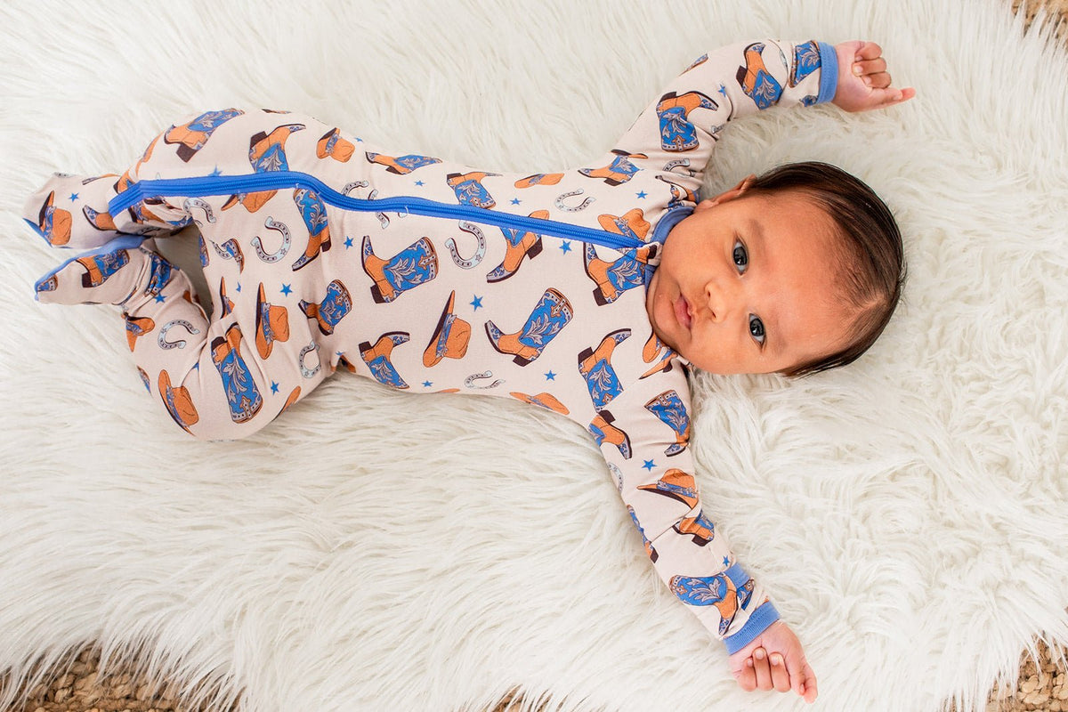 Cuddle Up Cowboy Footie