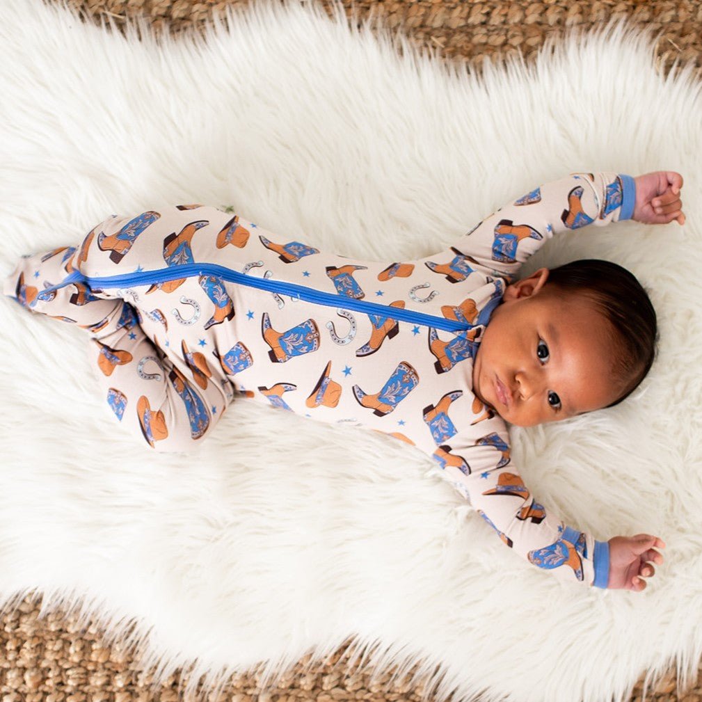 Cuddle Up Cowboy Footie