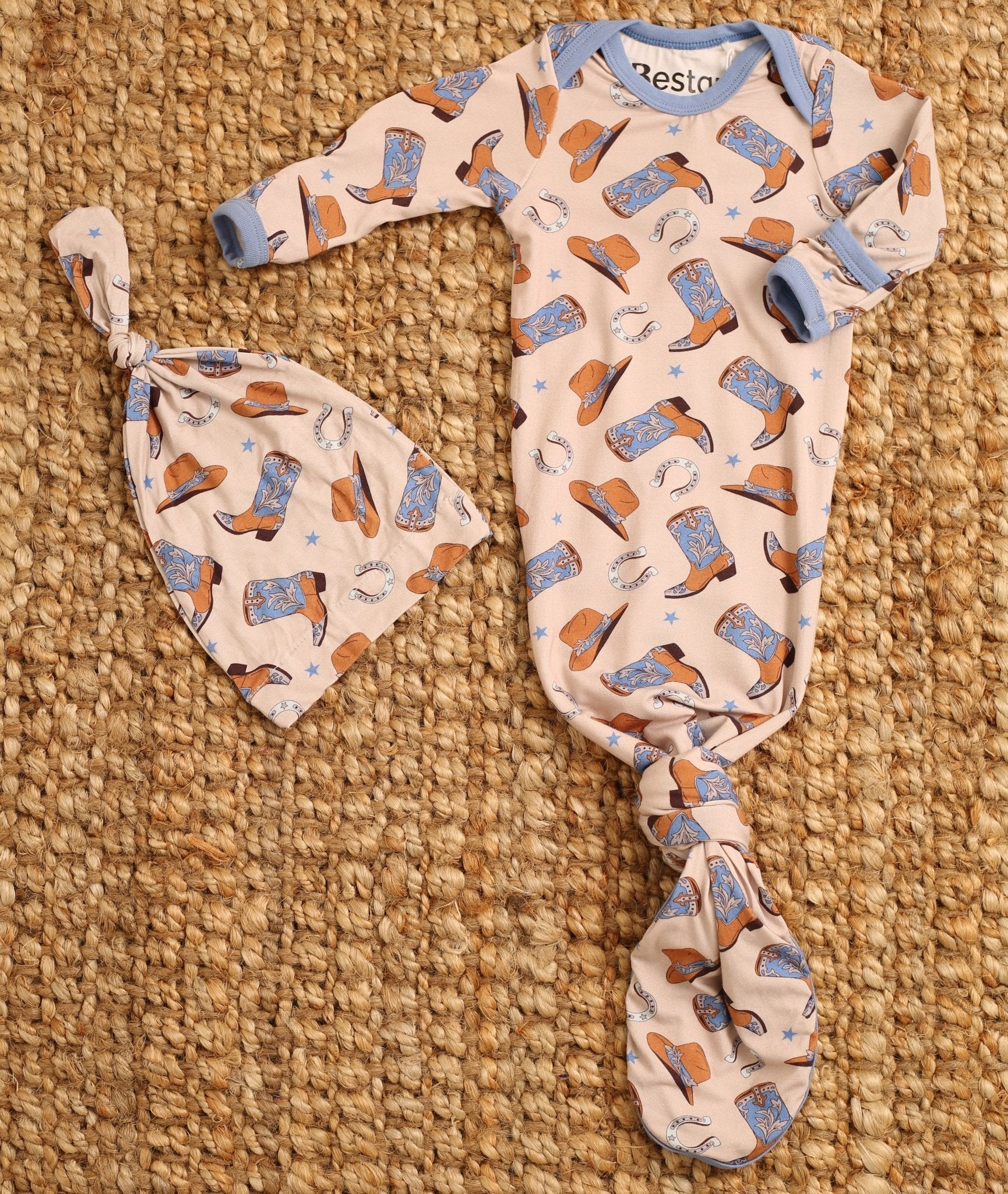 Cuddle Up Cowboy Gown & Hat