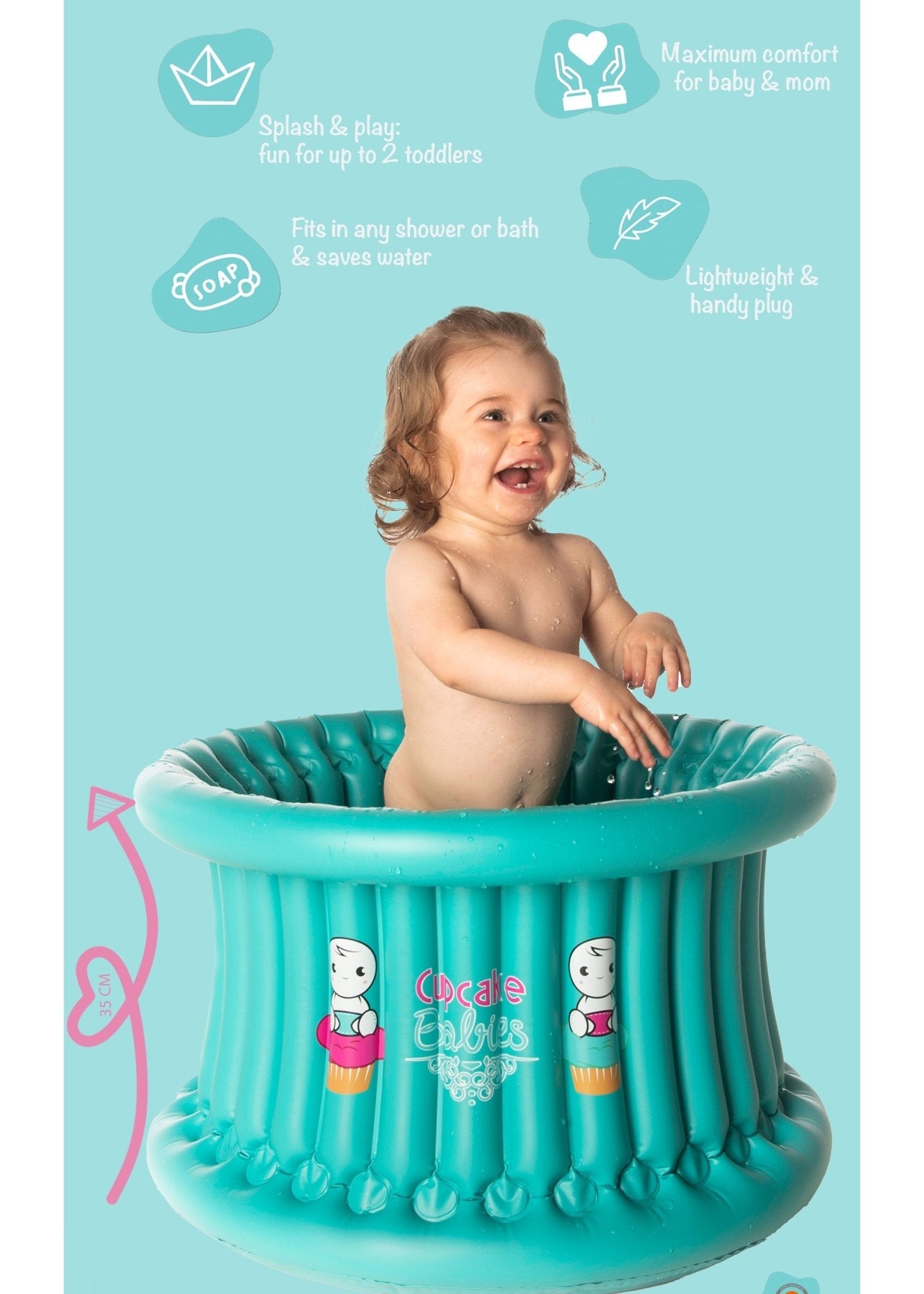 Big Bath — Turquoise | Ages 1–8