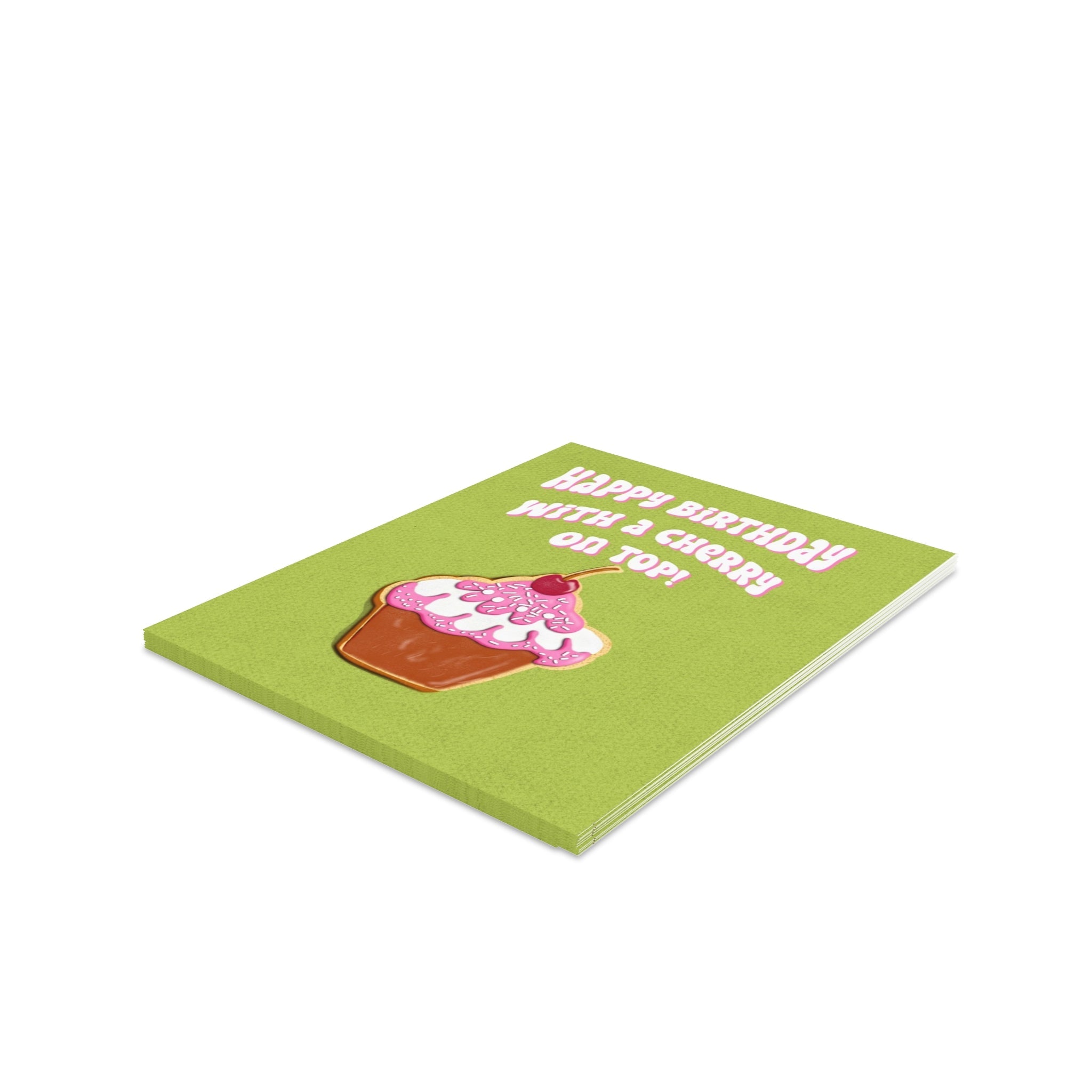 Happy Birthday Cupcake Greeting Card