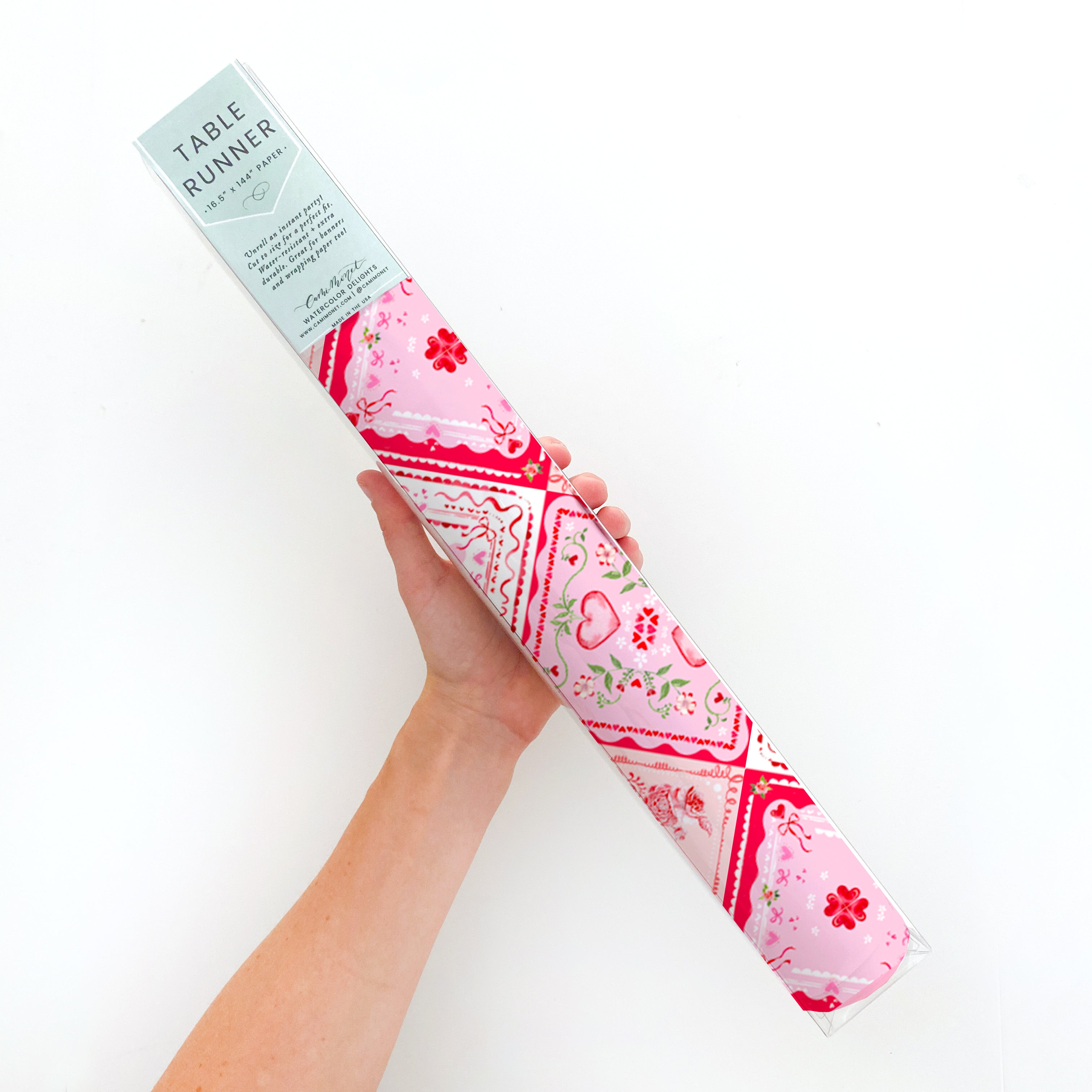 Cupid's Quilt Patchwork Table Runner