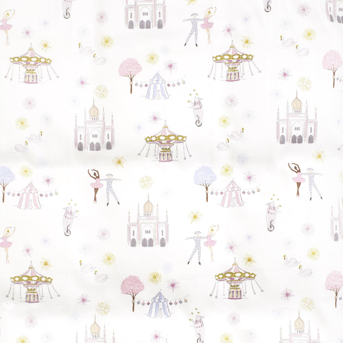 Adventures In Wonderland Toddler Duvet - Rose