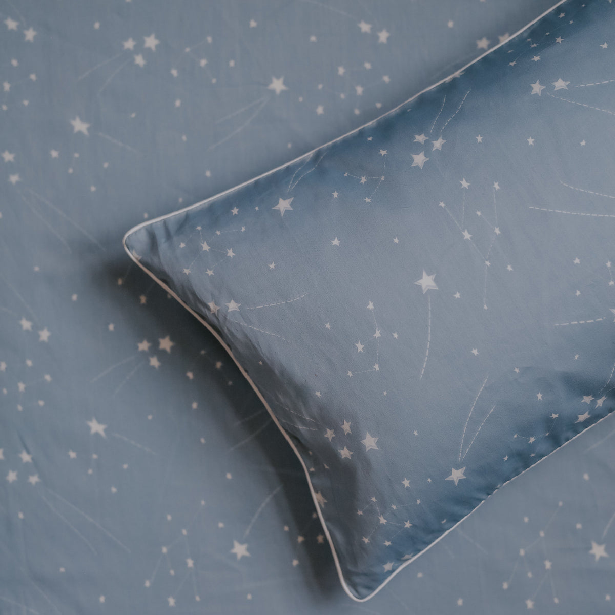 Once Upon A Time Toddler Pillow - Blue