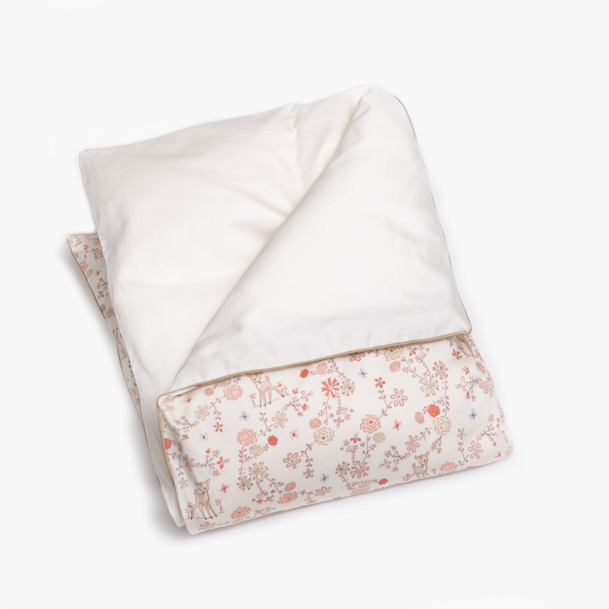 Into The Woodlands Toddler Duvet - Ivory