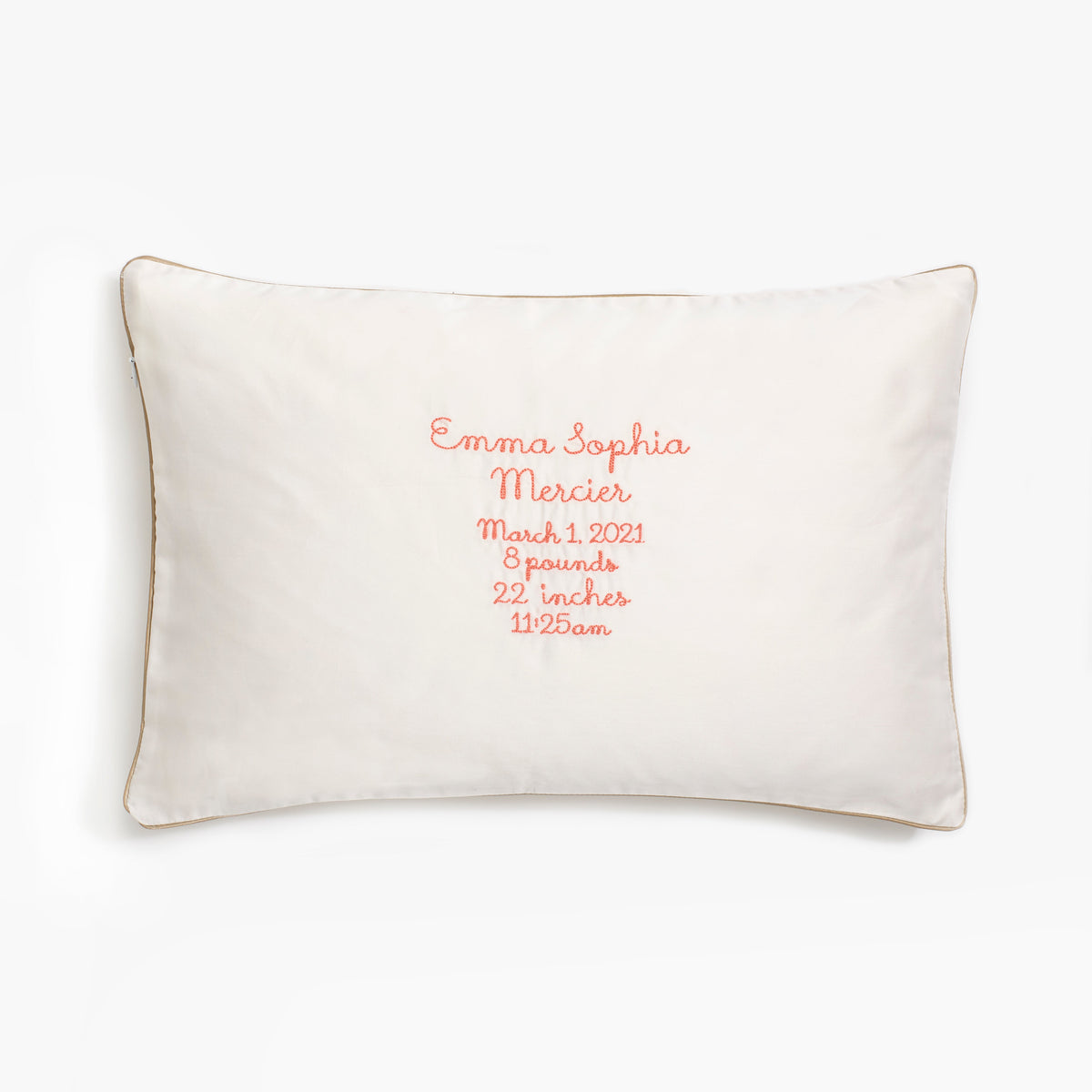 Into The Woodlands Toddler Pillow - Ivory