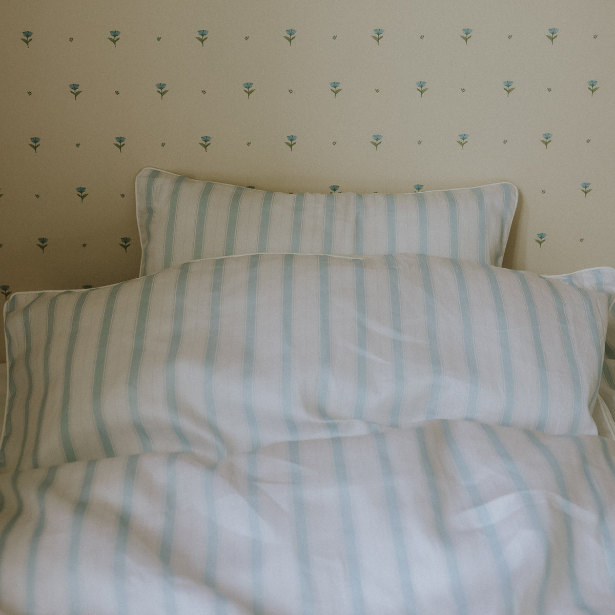 Seaside Stripes Toddler Duvet - Ocean