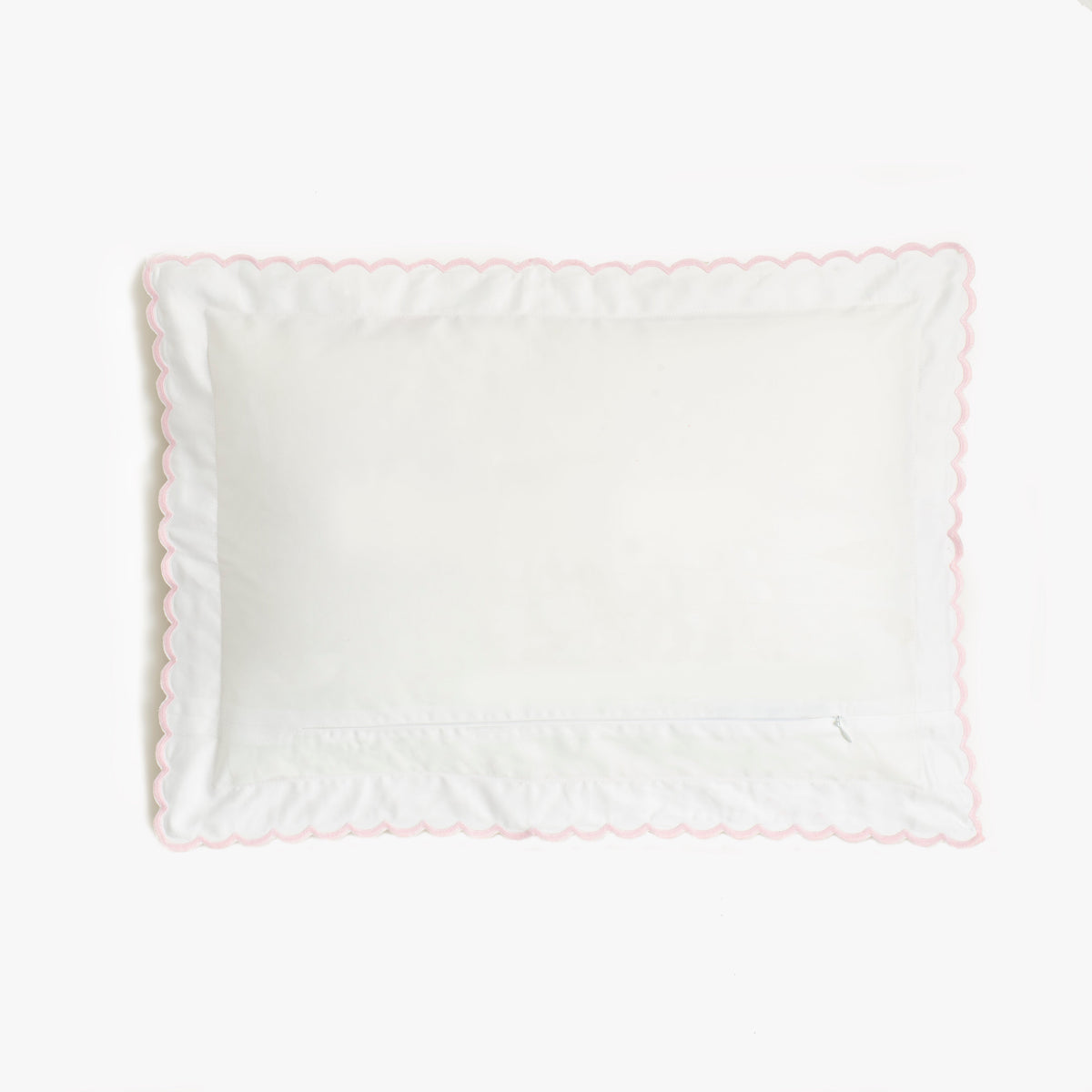 Picnic Gingham Toddler Pillow - Pink