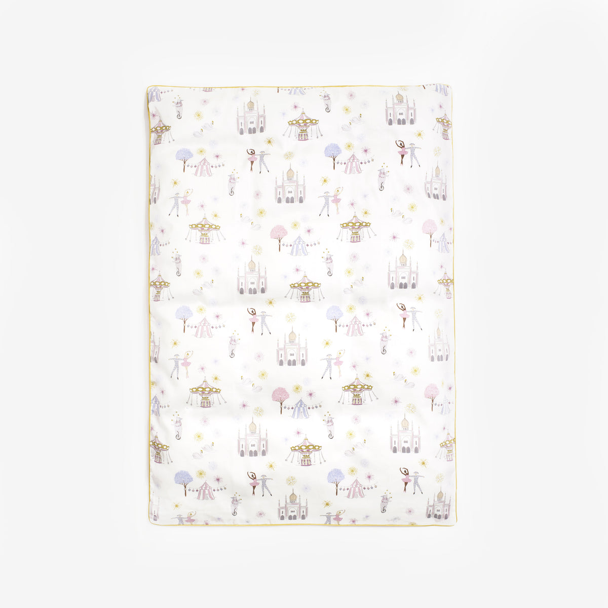 Adventures In Wonderland Toddler Duvet - Rose