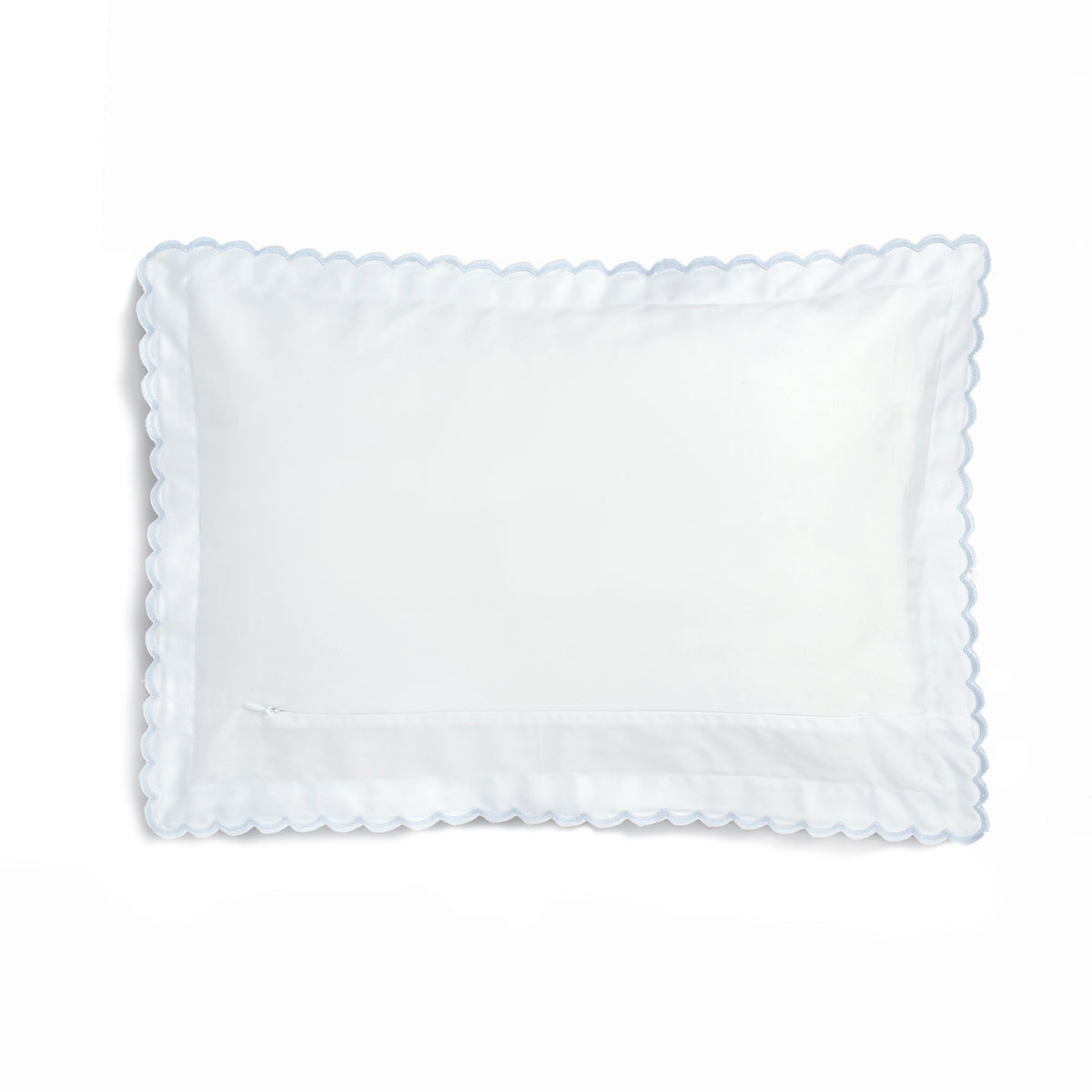 Picnic Gingham Toddler Pillow - Blue